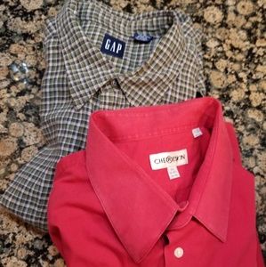 2 for 1 GAP and Chereskin long sleeve shirts XXL